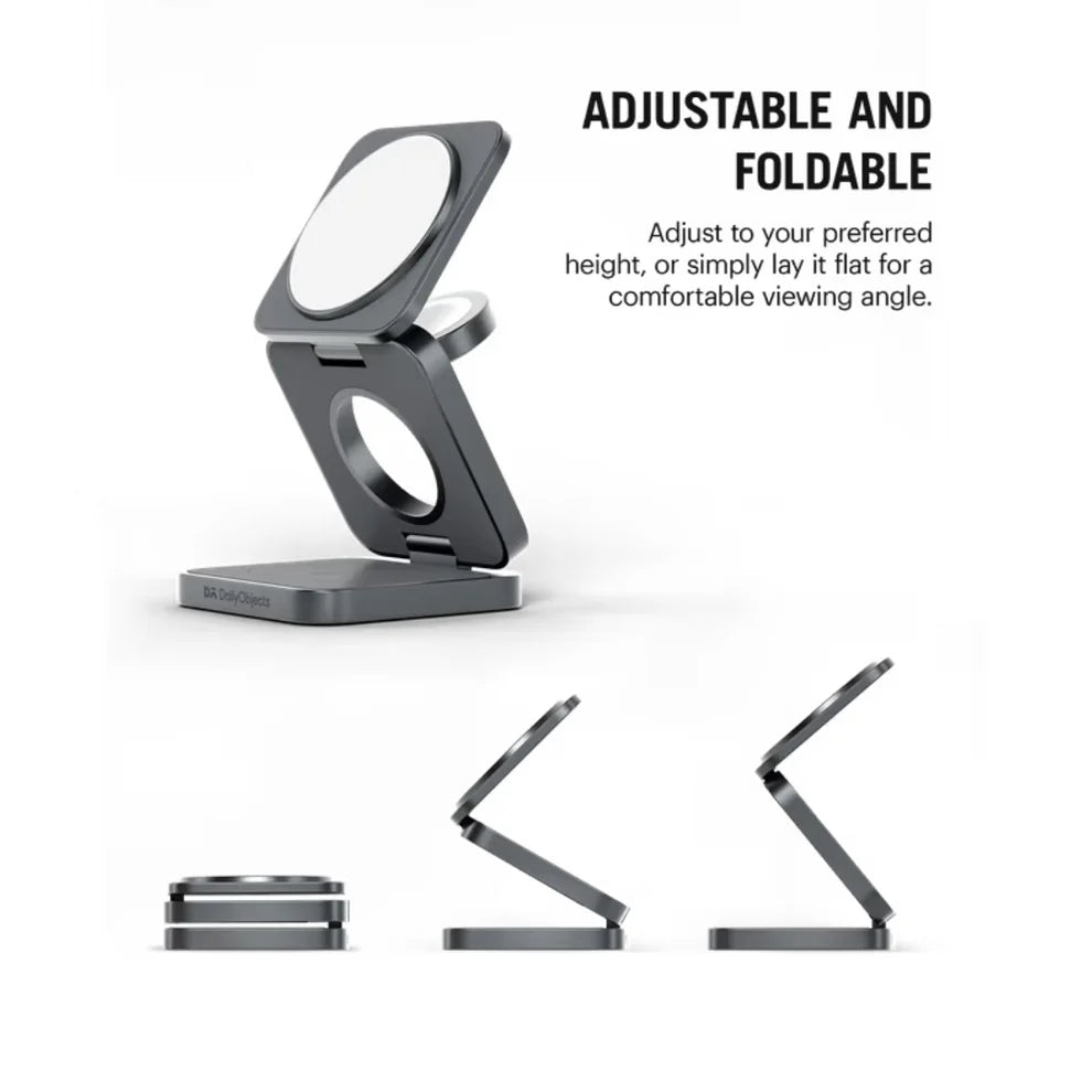 Foldaway 3-In-1 Magnetic MagSafe Wireless Charger