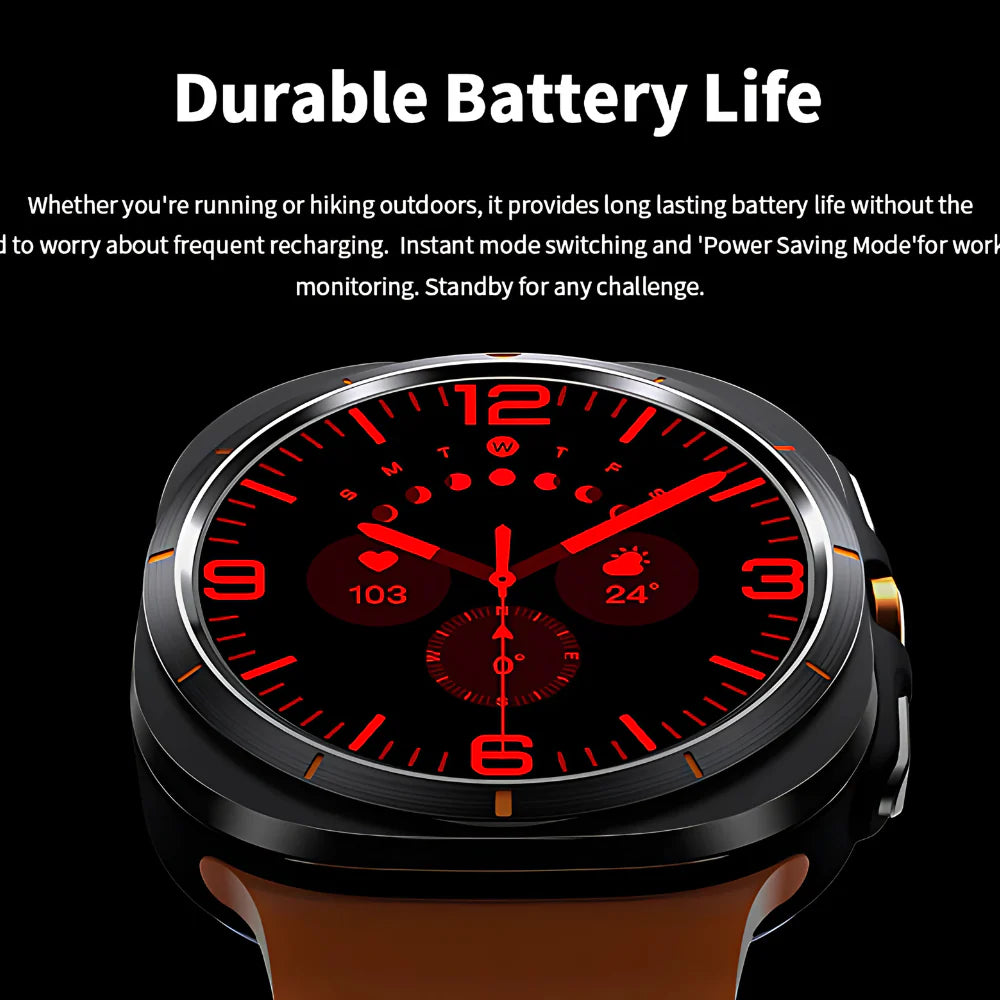 Utra Rugged Edition: Fitness, Health & Connectivity in Style ( Sim Slot Available )