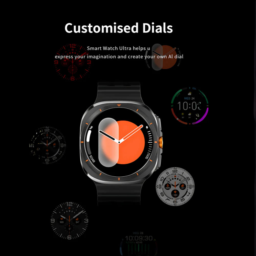 Utra Rugged Edition: Fitness, Health & Connectivity in Style ( Sim Slot Available )