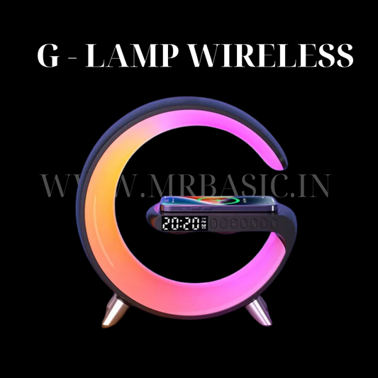 G-Lamp Multi-Functional Wireless Charger With Digital Clock
